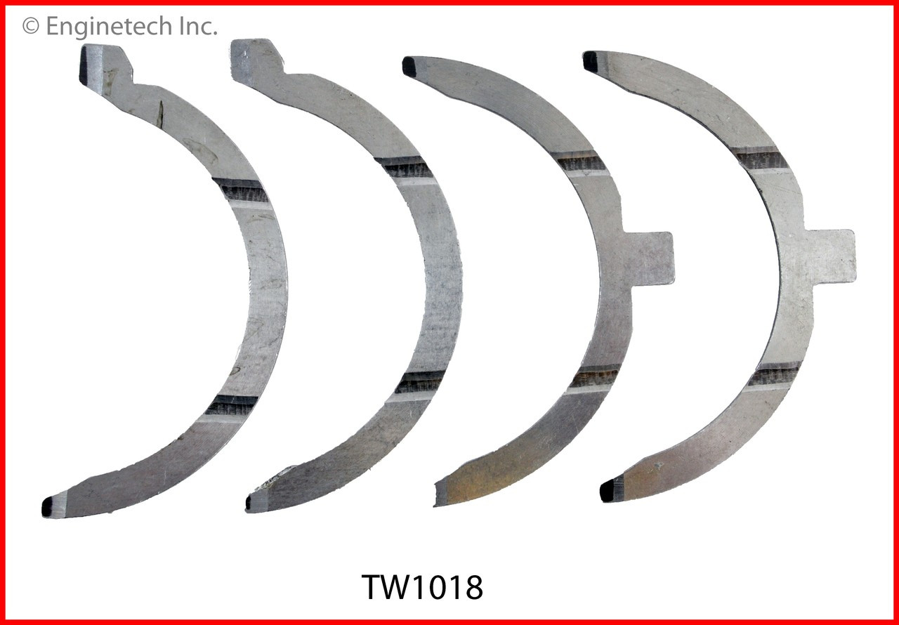 1991 Infiniti Q45 4.5L Engine Crankshaft Thrust Washer TW1018STD -2