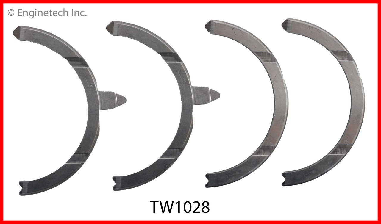 2010 Lexus LX570 5.7L Engine Crankshaft Thrust Washer TW1028STD -25