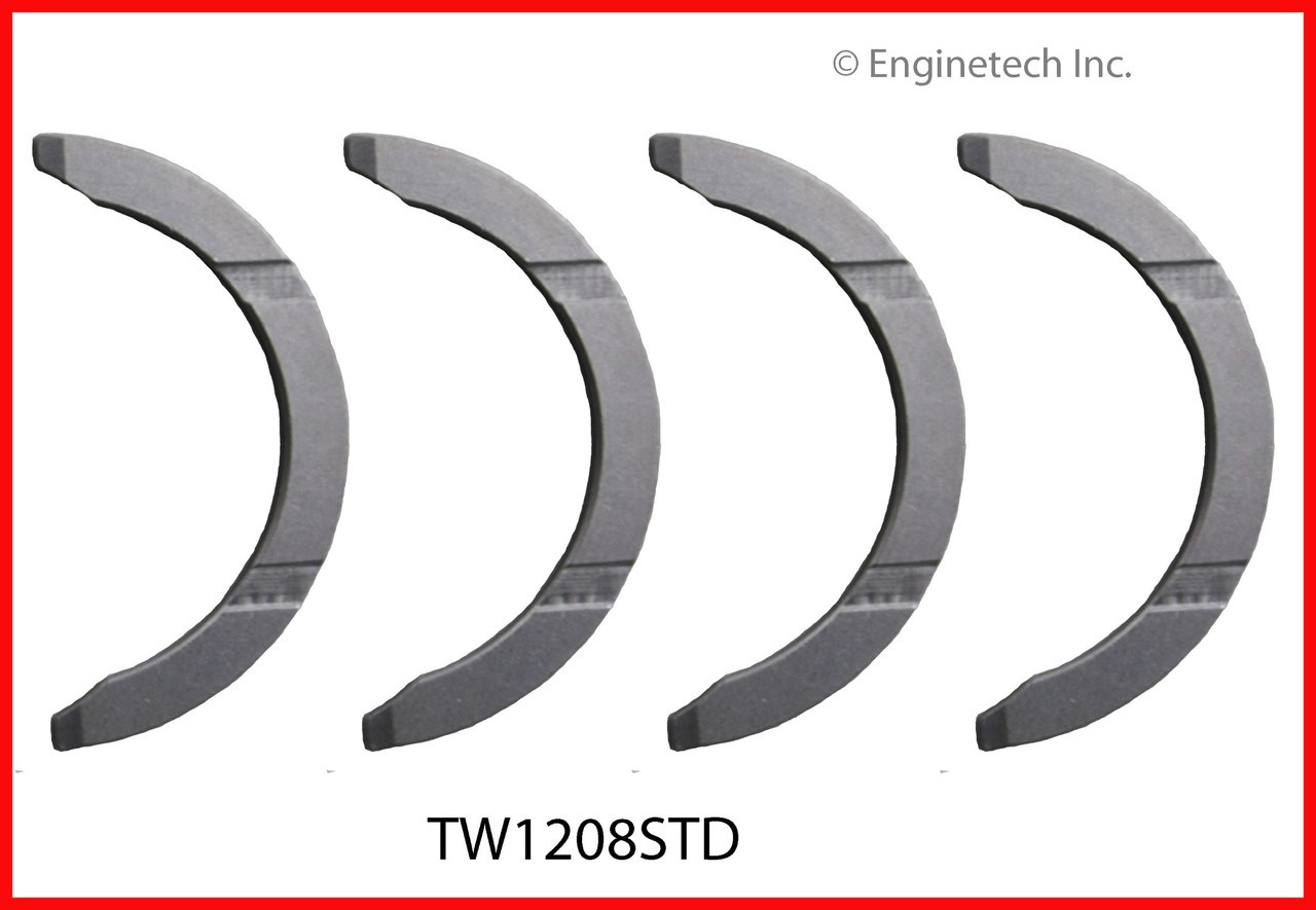 1993 Nissan NX 1.6L Engine Crankshaft Thrust Washer TW1208STD -9