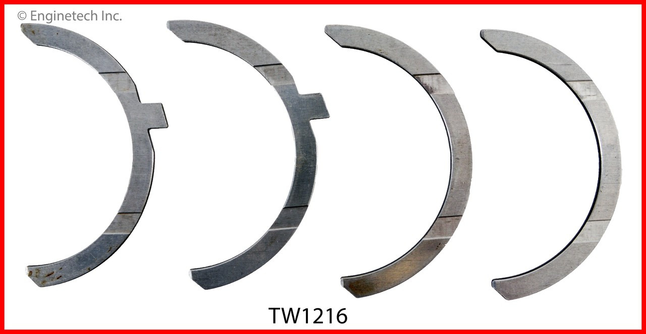 1994 Audi 90 2.8L Engine Crankshaft Thrust Washer TW1216STD -19