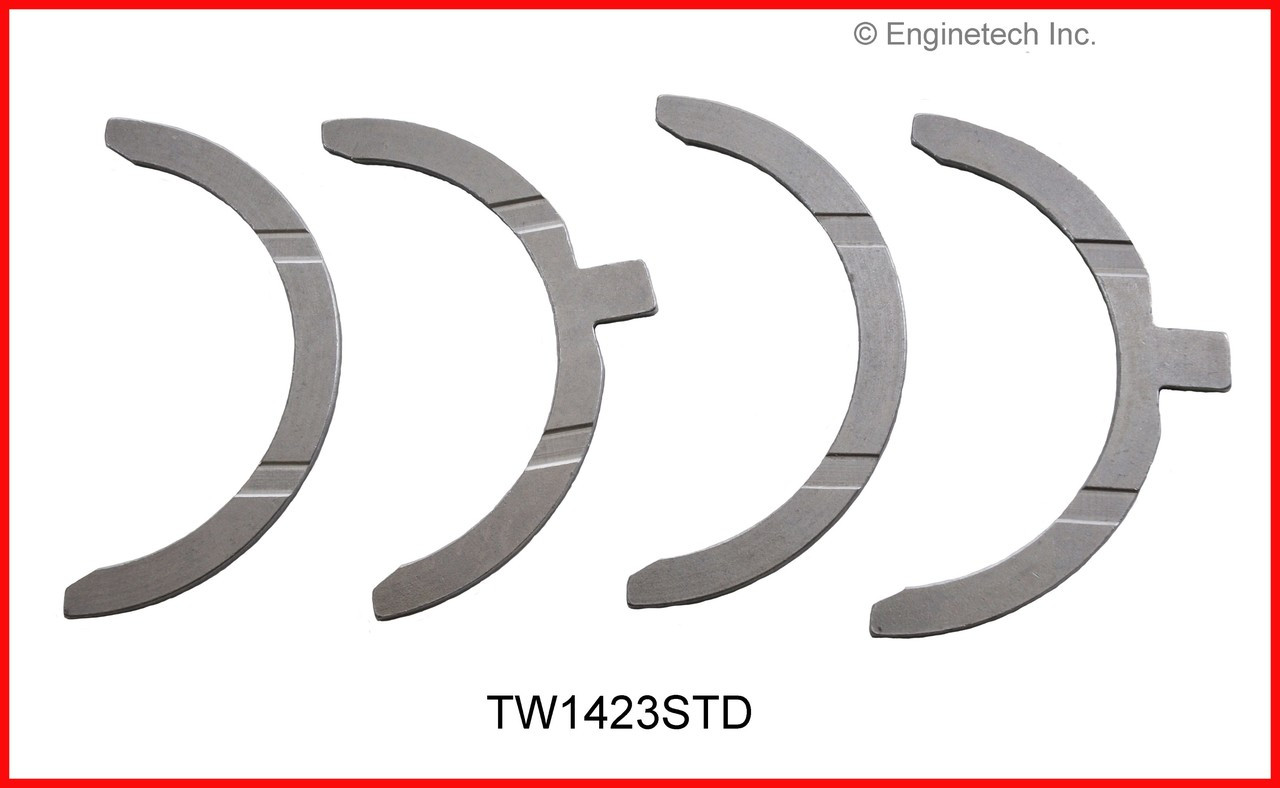 1994 Toyota T100 3.0L Engine Crankshaft Thrust Washer TW1423STD -26