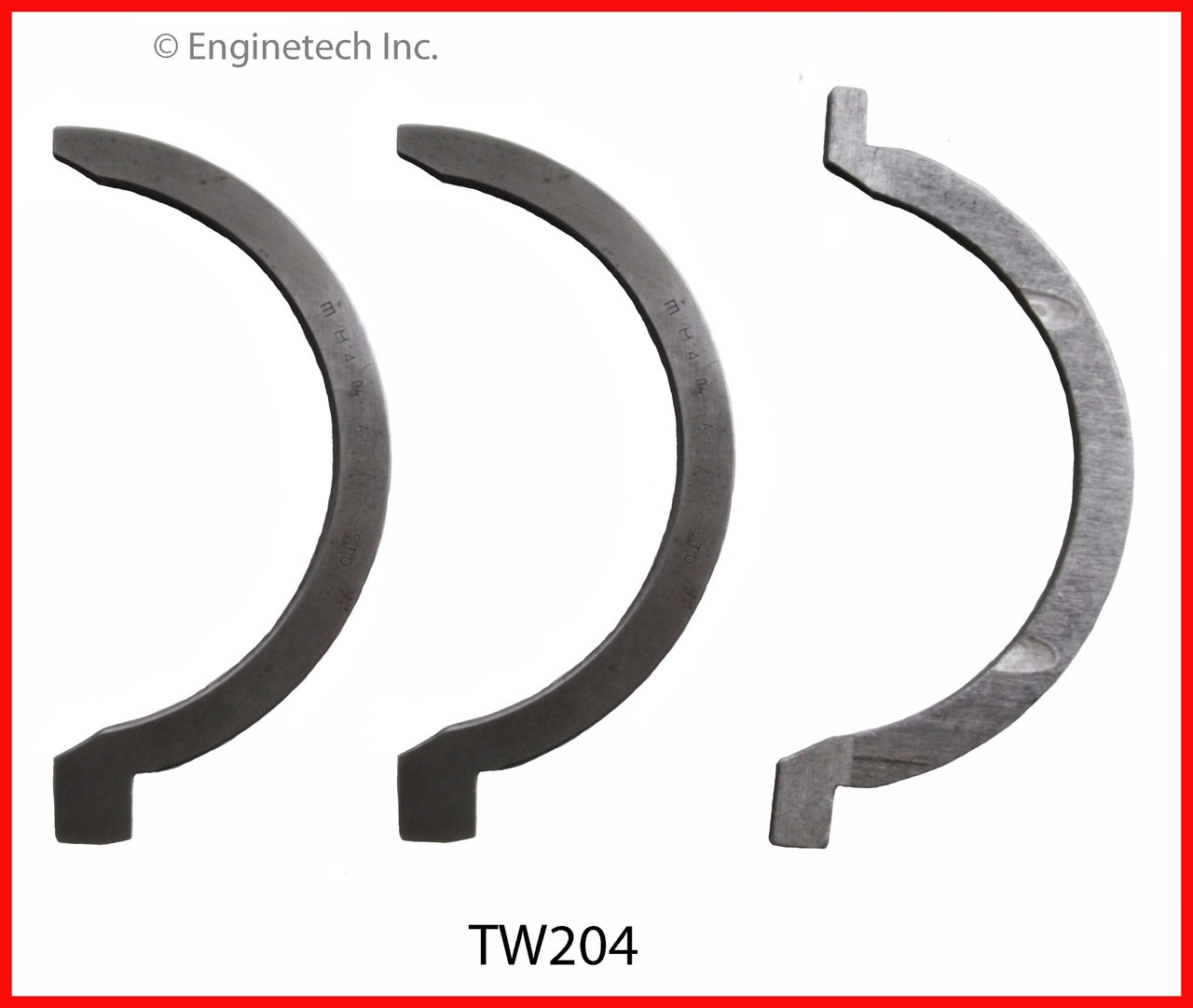 2009 Chevrolet Silverado 2500 HD 6.6L Engine Crankshaft Thrust Washer TW204STD -129