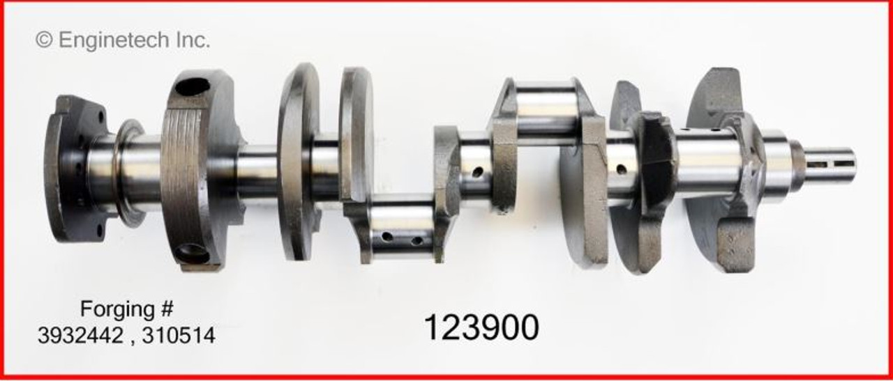 1985 Chevrolet Caprice 5.7L Engine Crankshaft Kit 123900 -592