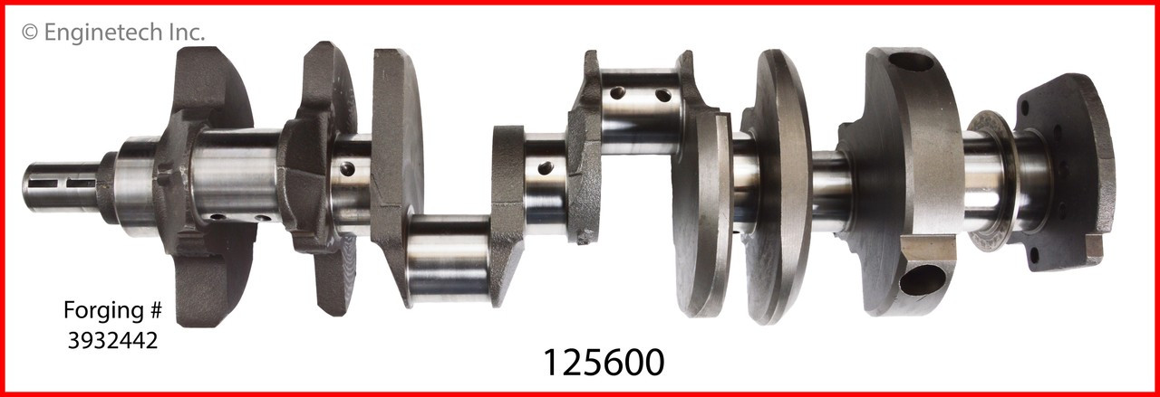 1985 Chevrolet Impala 5.0L Engine Crankshaft Kit 125600 -248