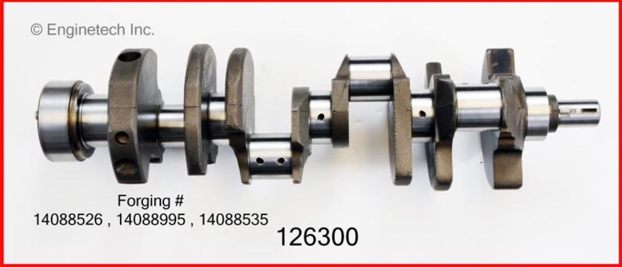 1986 Chevrolet C20 5.0L Engine Crankshaft Kit 126300 -3