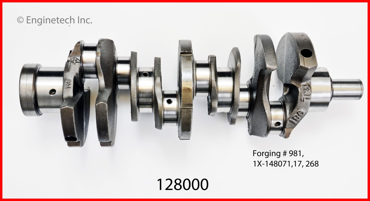 1988 Pontiac 6000 3.1L Engine Crankshaft Kit 128000 -1