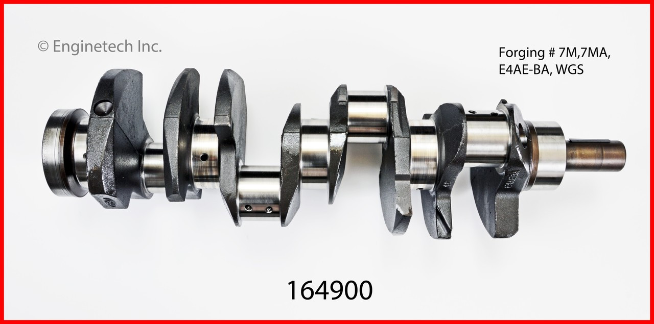 1986 Ford E-350 Econoline 5.8L Engine Crankshaft Kit 164900 -30