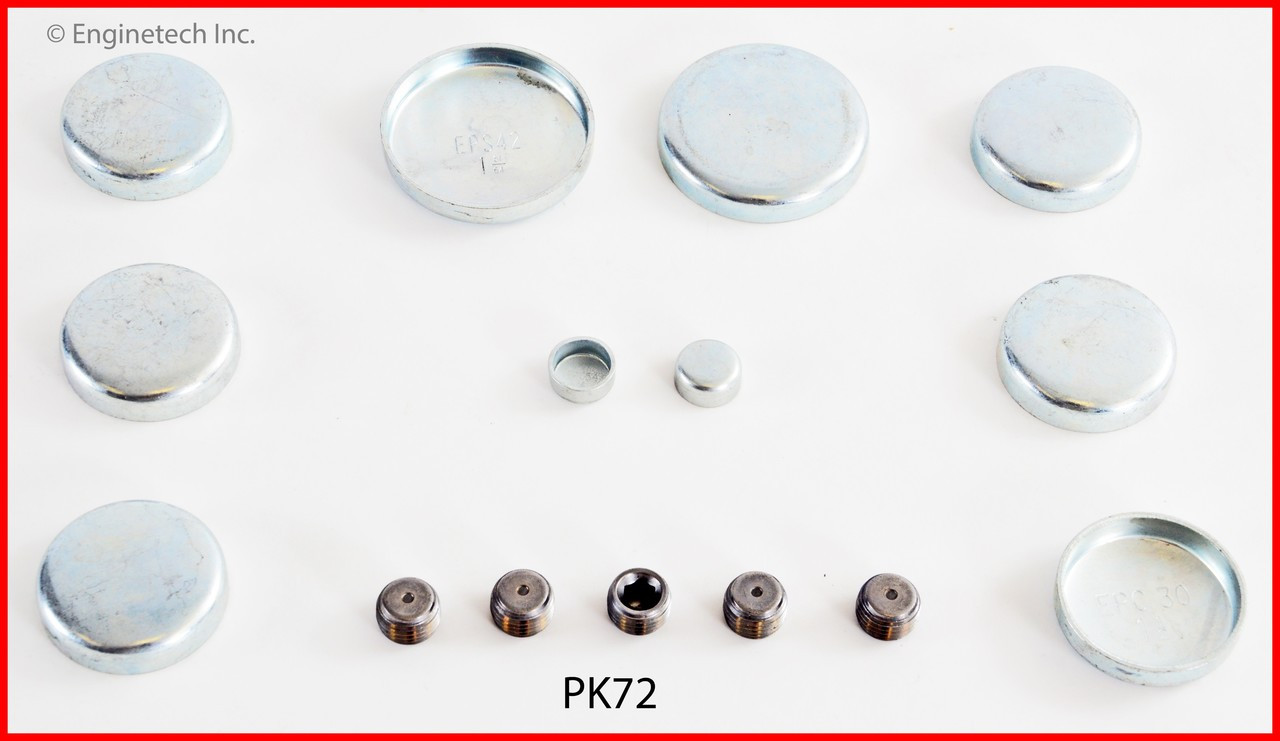 Engine Expansion Plug Kit - Kit Part - PK72