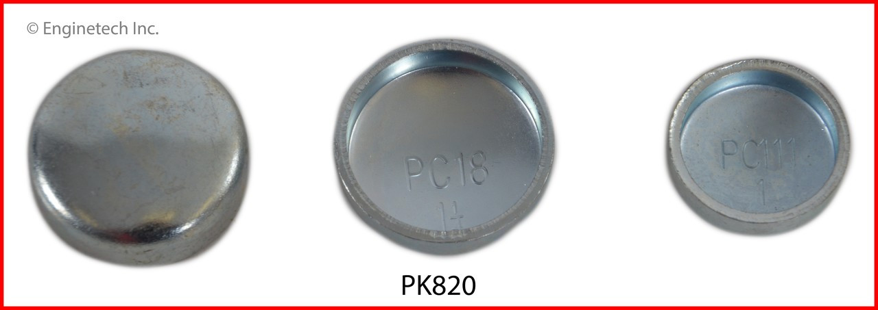 Engine Expansion Plug Kit - Kit Part - PK820