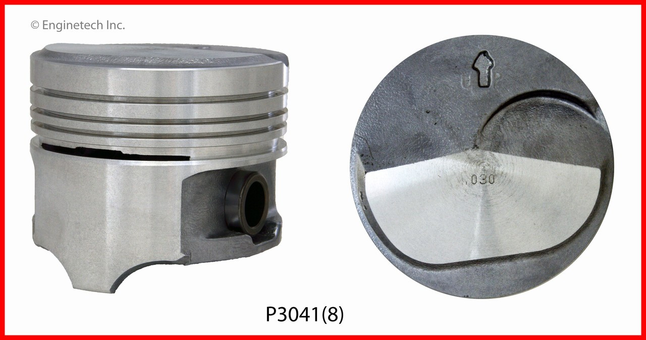 Engine Piston Set - Kit Part - P3041(8)