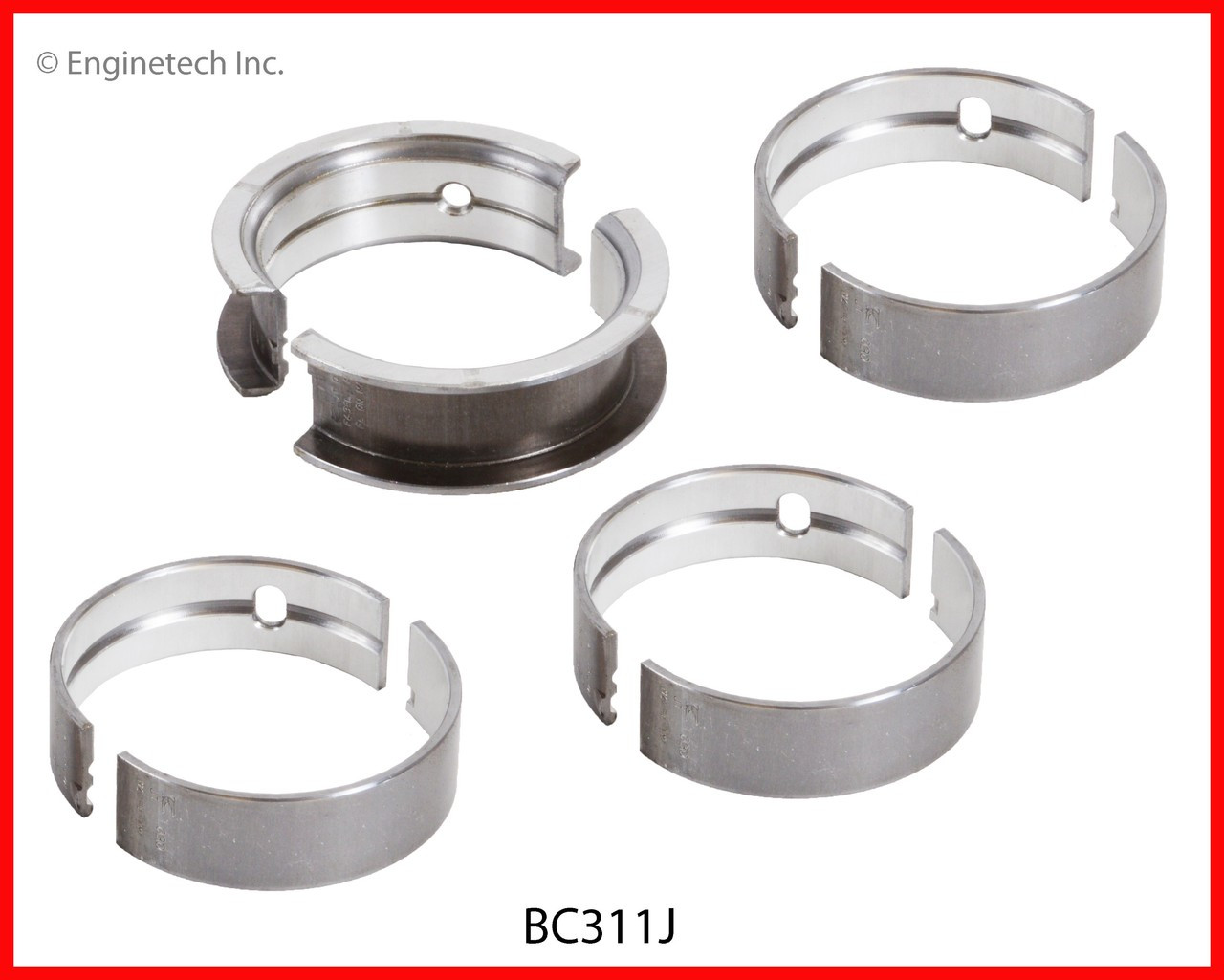 Engine Crankshaft Main Bearing Set - Kit Part - BC311J