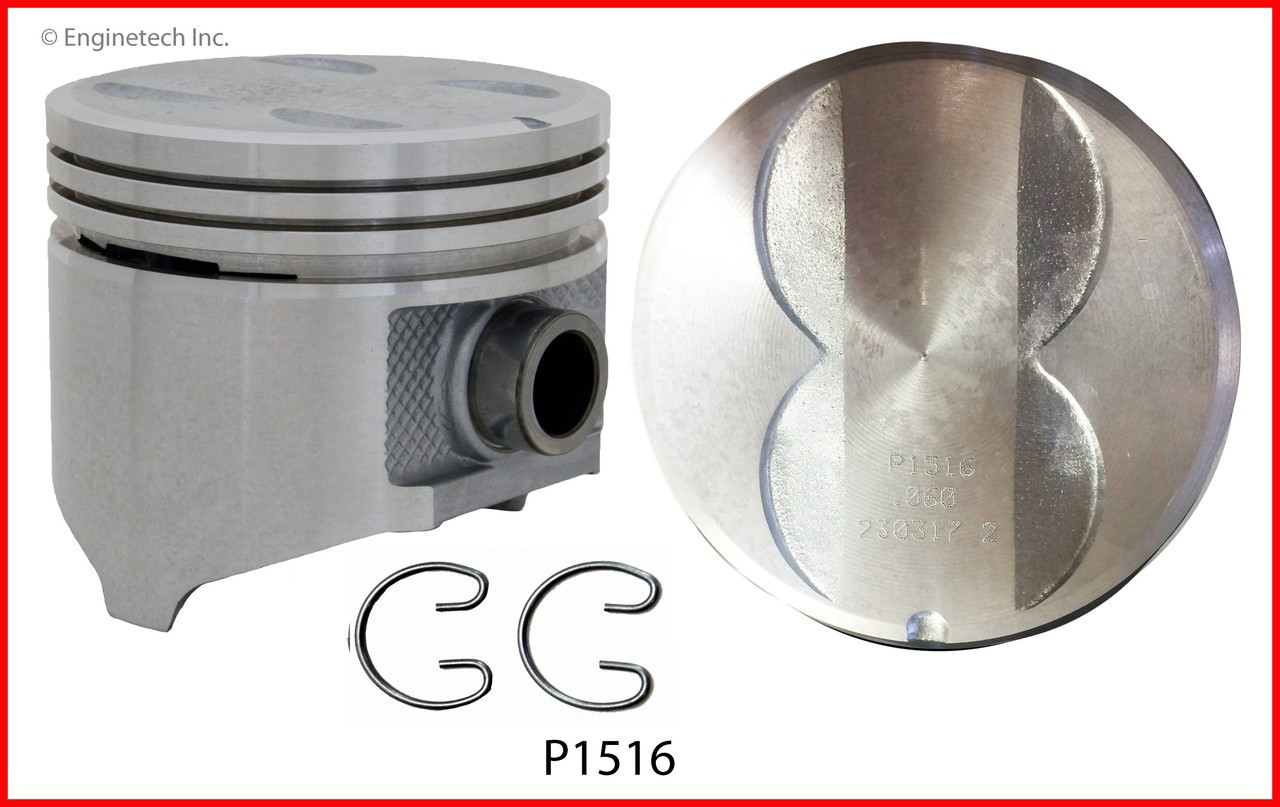 Engine Piston Set - Kit Part - P1516(8)