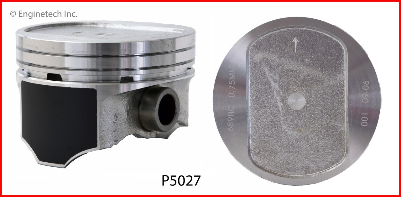 Engine Piston Set - Kit Part - P5027(8)