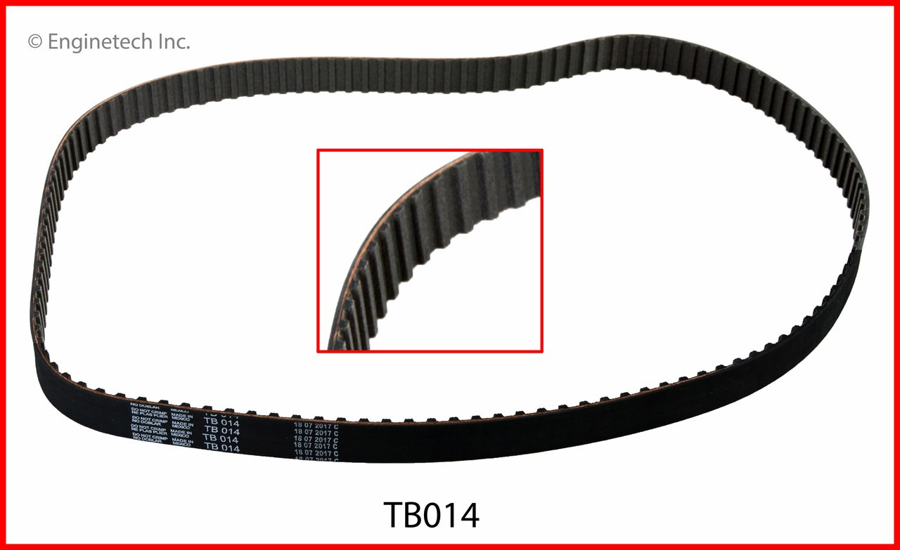 Engine Timing Belt - Kit Part - TB014