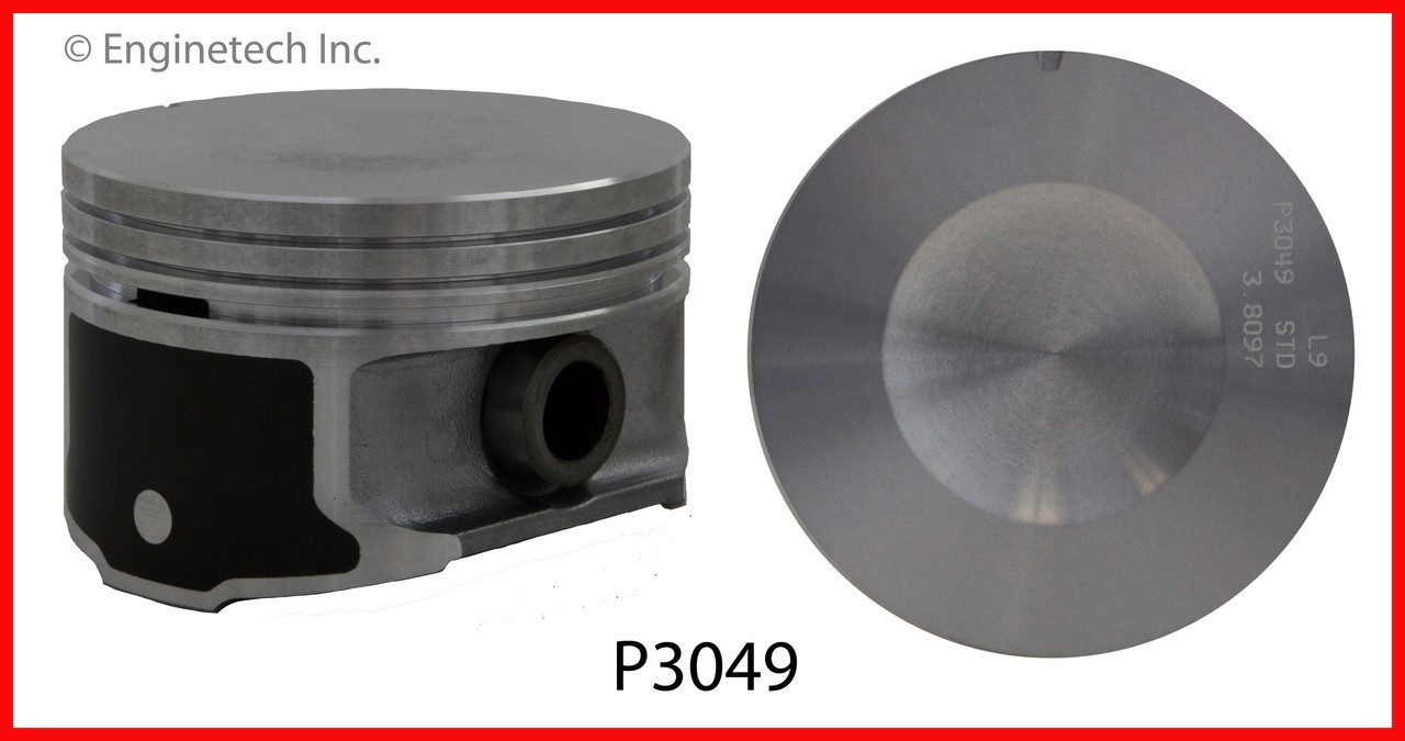 Engine Piston Set - Kit Part - P3049(6)