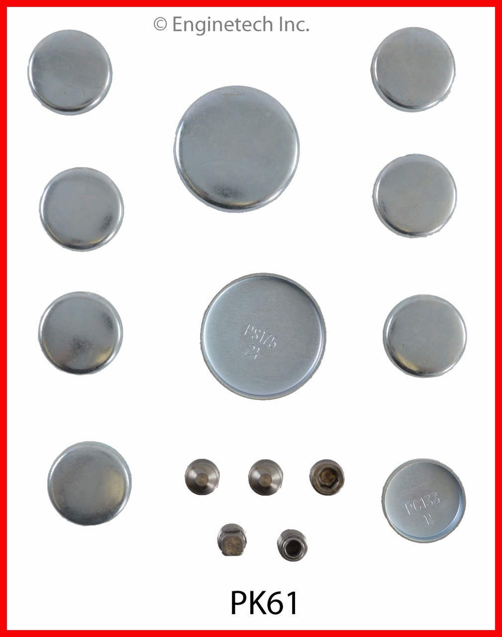 Engine Expansion Plug Kit - Kit Part - PK61