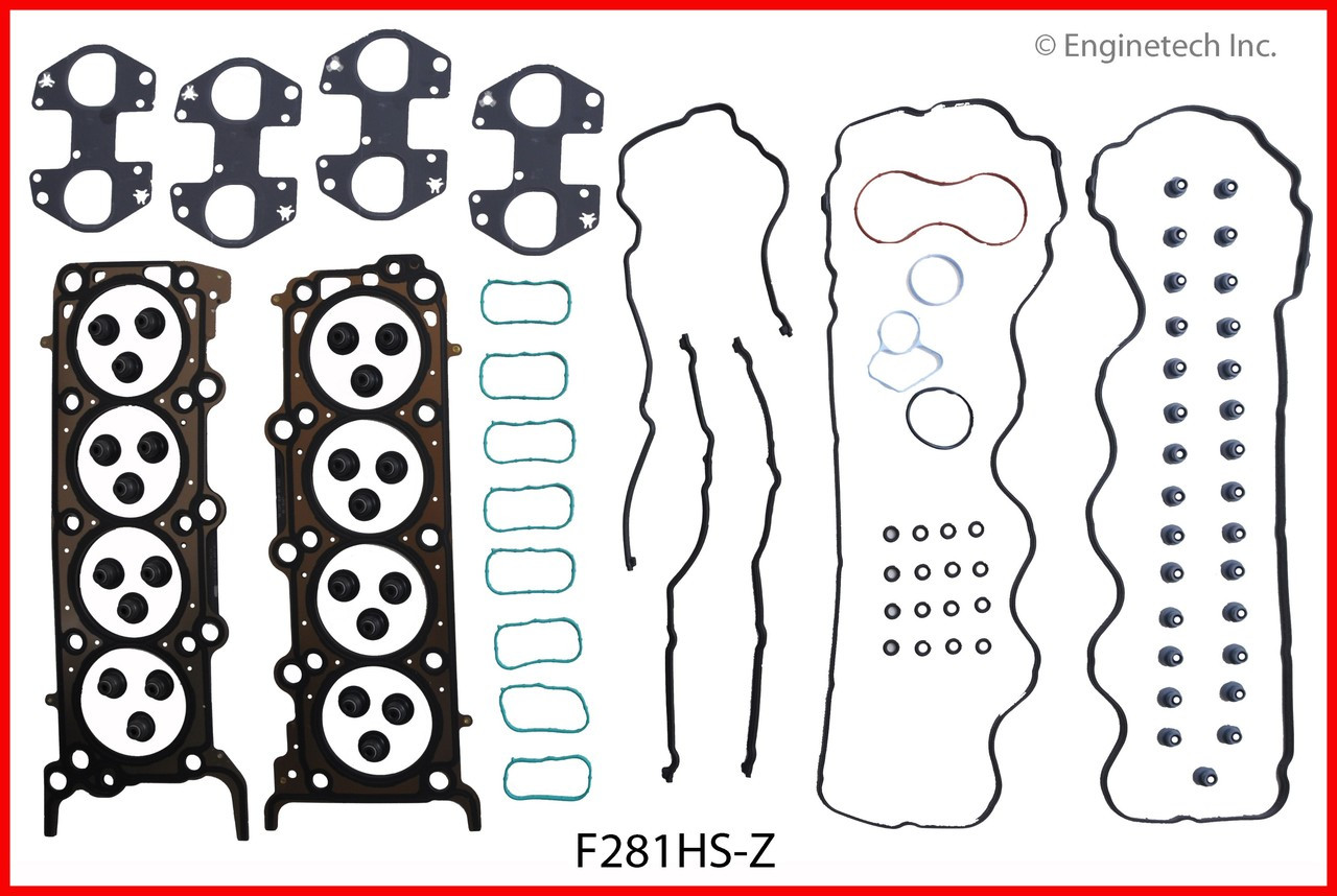 Engine Cylinder Head Gasket Set - Kit Part - F281HS-Z