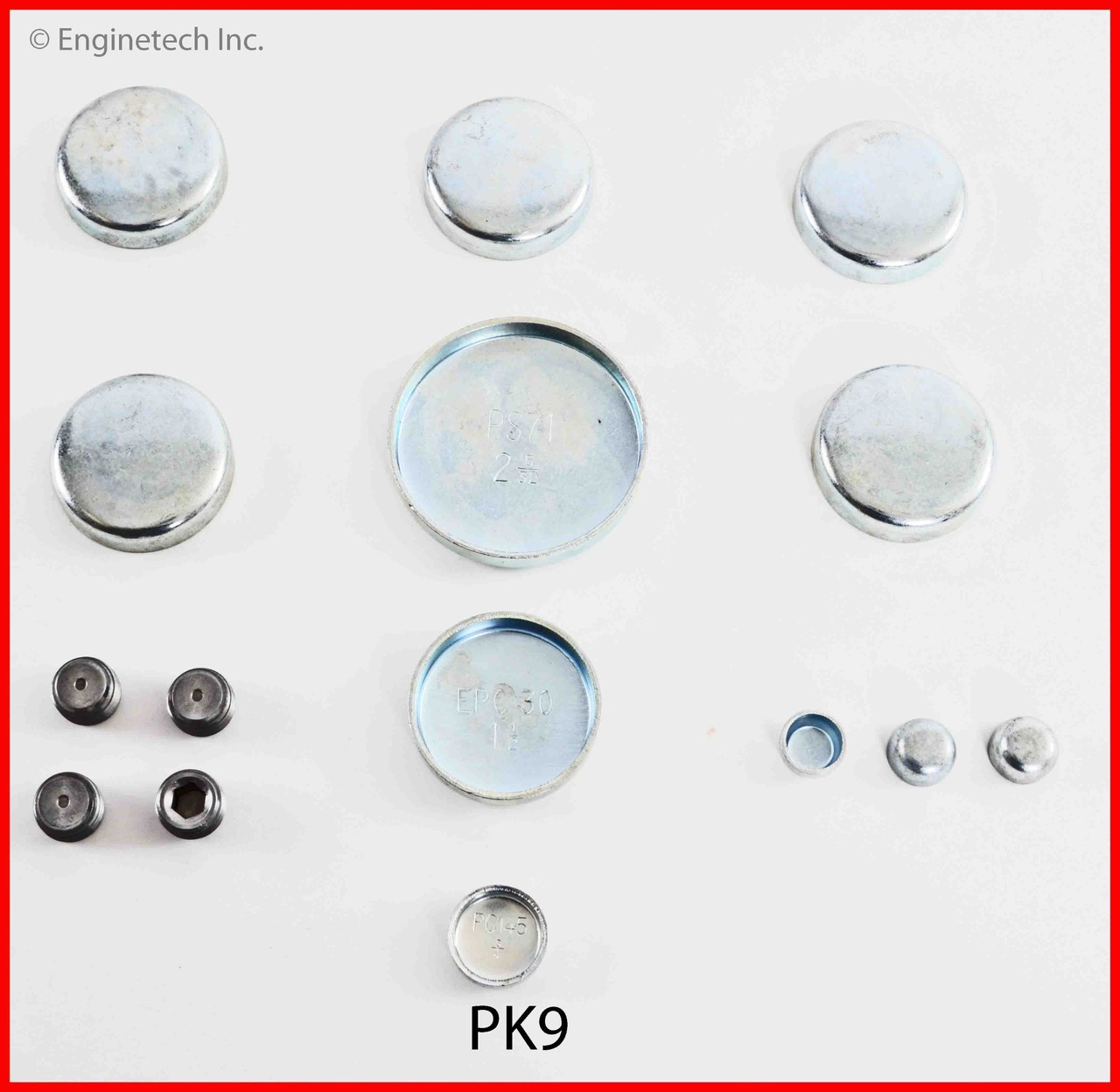 Engine Expansion Plug Kit - Kit Part - PK9