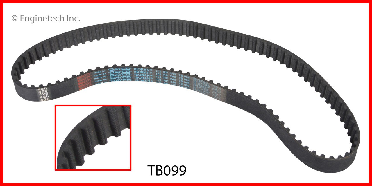 Engine Timing Belt - Kit Part - TB099