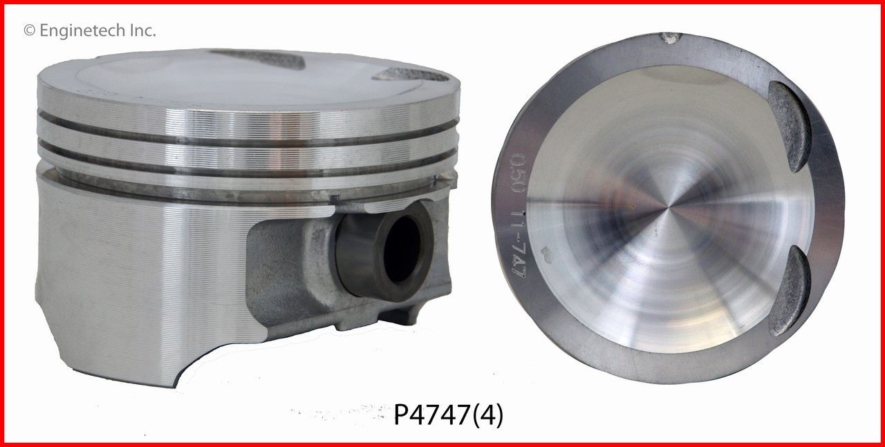 Engine Piston Set - Kit Part - P4747(4)