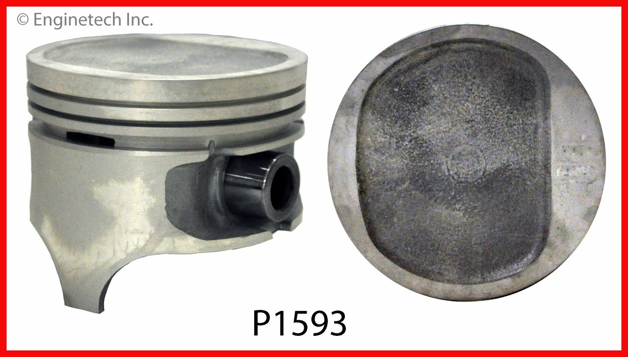 Engine Piston Set - Kit Part - P1593(4)