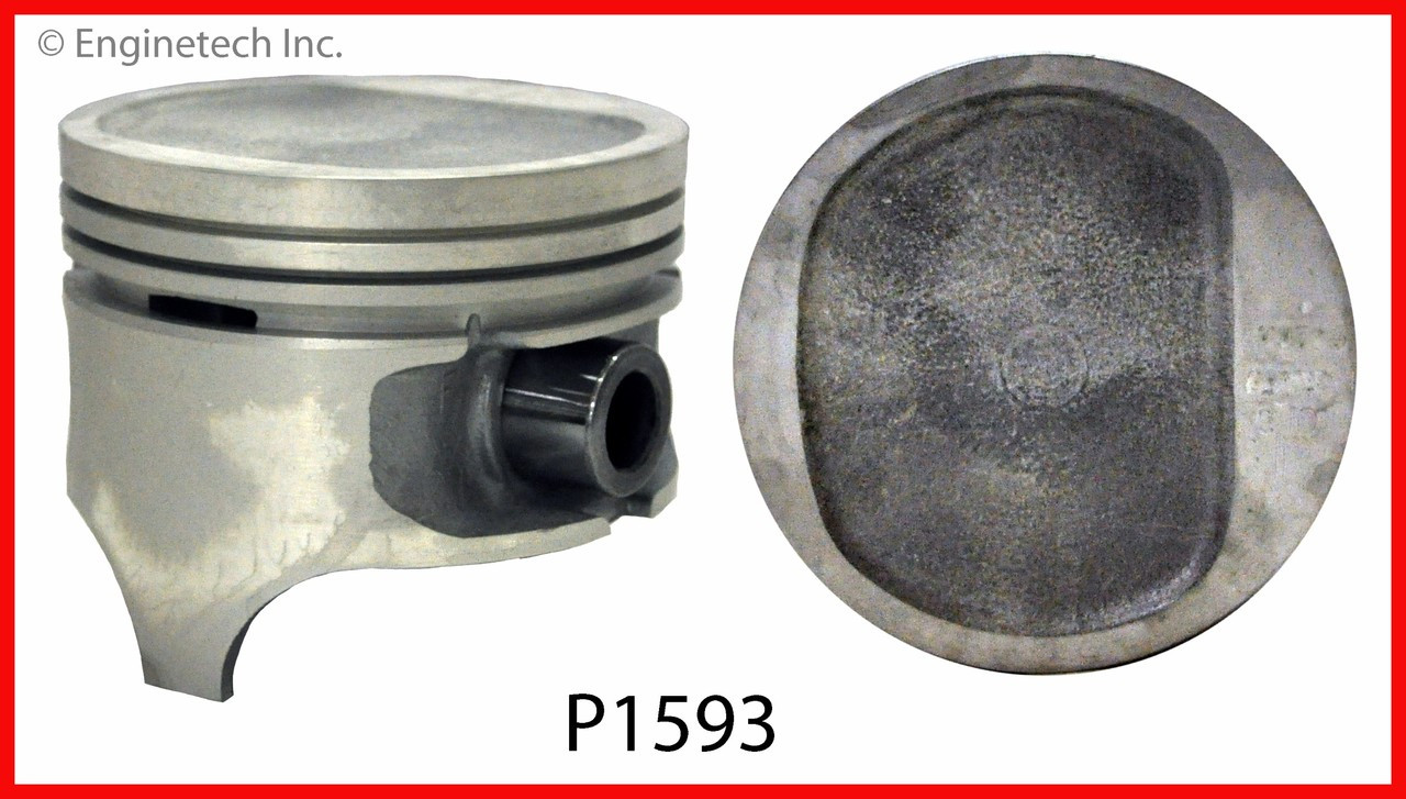 Engine Piston Set - Kit Part - P1593(6)