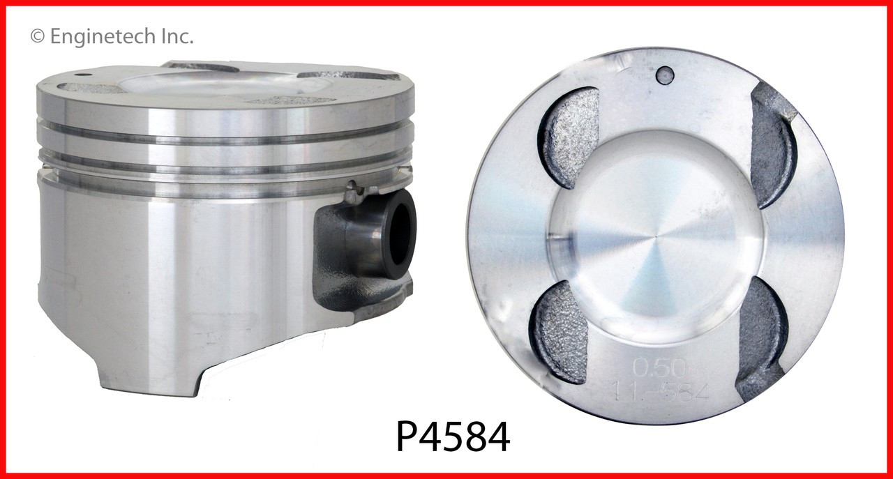 Engine Piston Set - Kit Part - P4584(4)