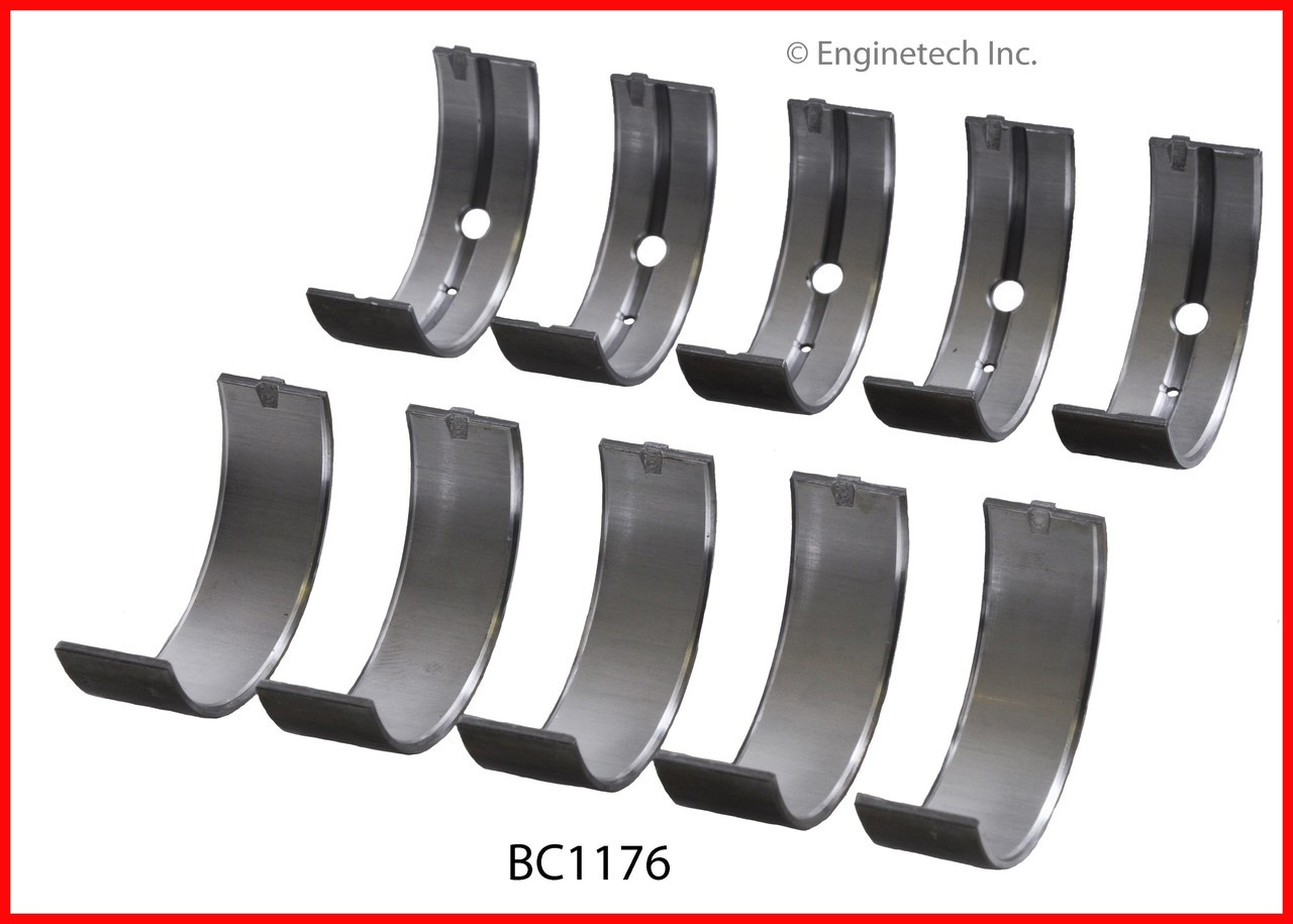 Engine Crankshaft Main Bearing Set - Kit Part - BC1176