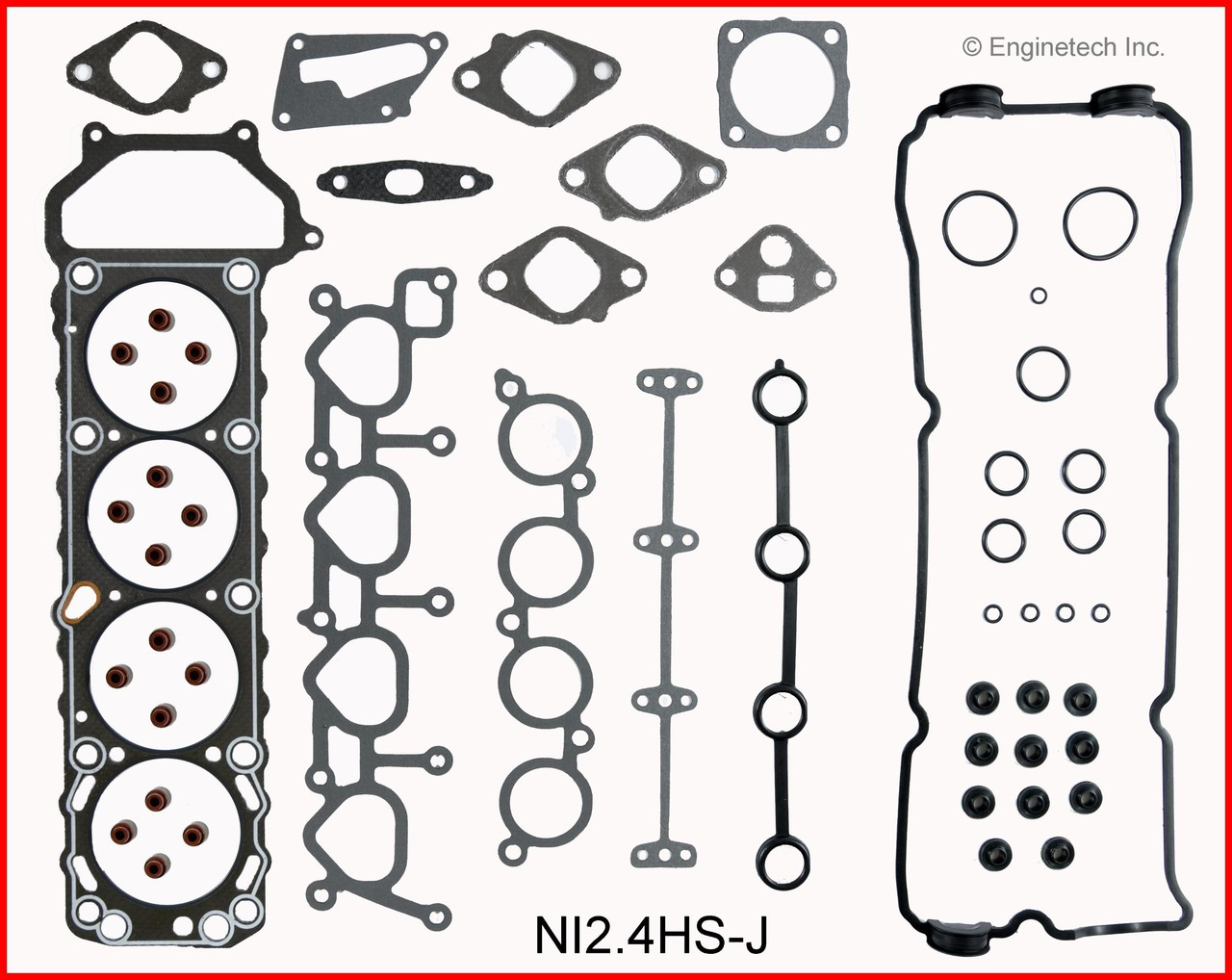 Engine Cylinder Head Gasket Set - Kit Part - NI2.4HS-J