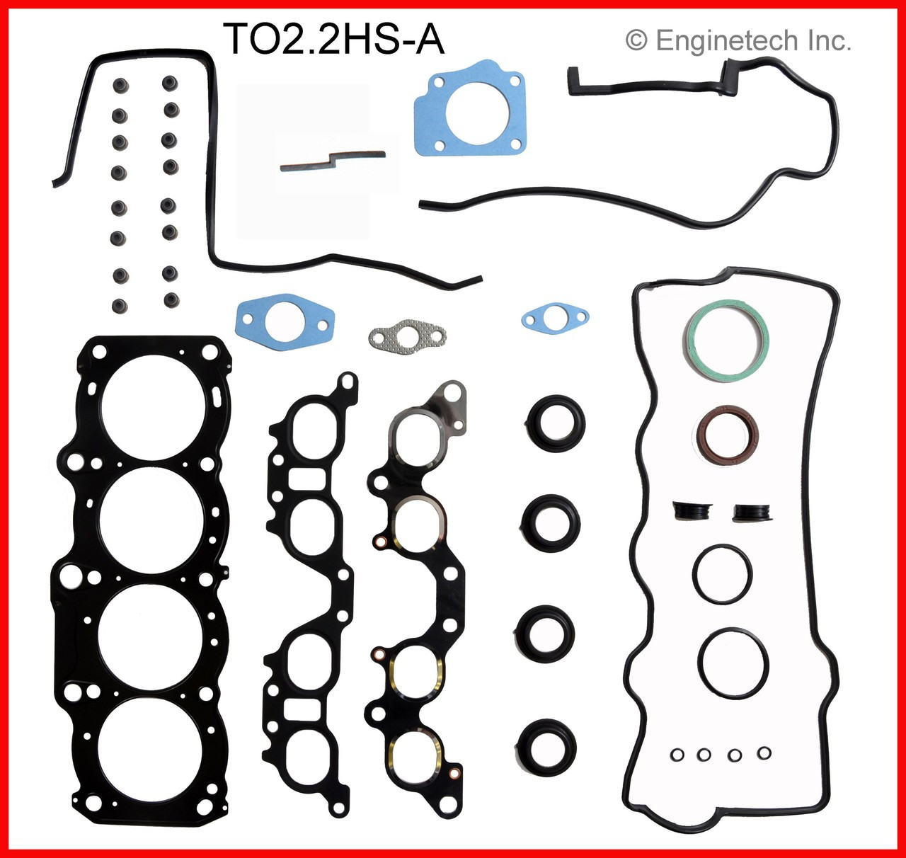 Engine Cylinder Head Gasket Set - Kit Part - TO2.2HS-A