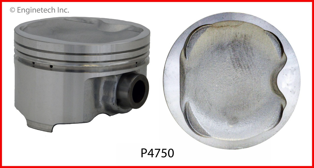 Engine Piston Set - Kit Part - P4750(4)