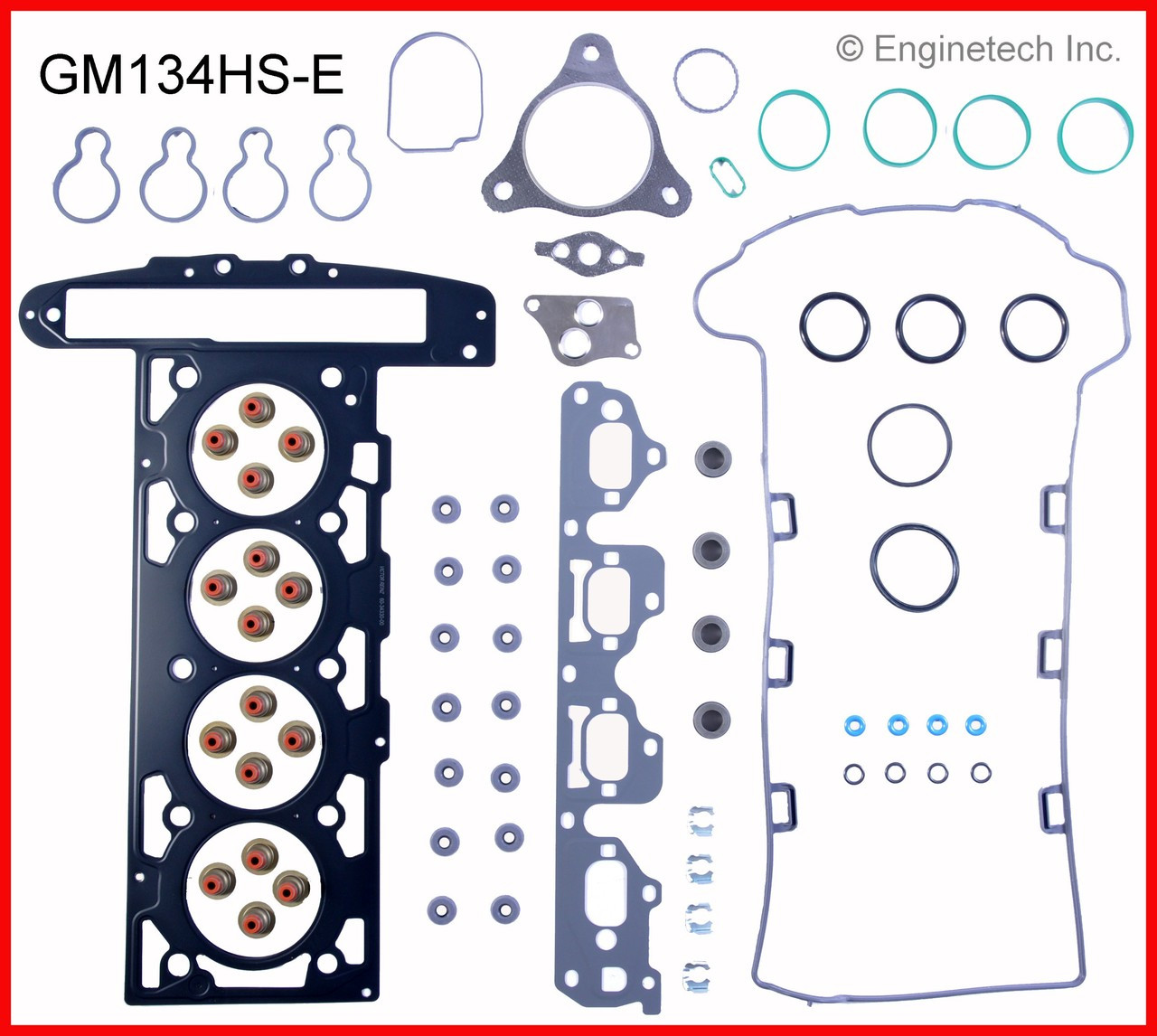 Engine Cylinder Head Gasket Set - Kit Part - GM134HS-E