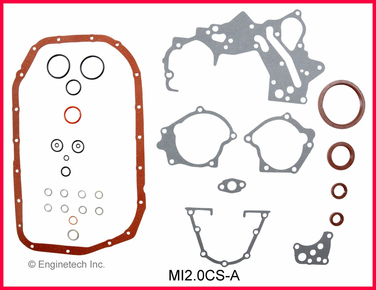 Engine Conversion Gasket Set - Kit Part - MI2.0CS-A