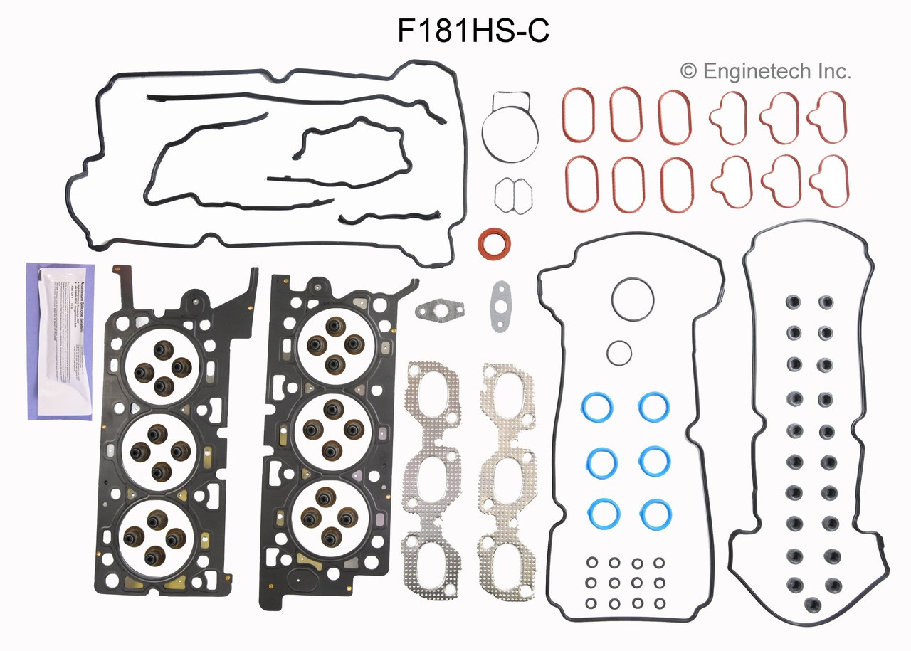 Engine Cylinder Head Gasket Set - Kit Part - F181HS-C