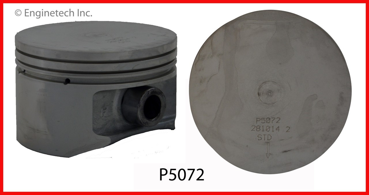 Engine Piston Set - Kit Part - P5072(6)