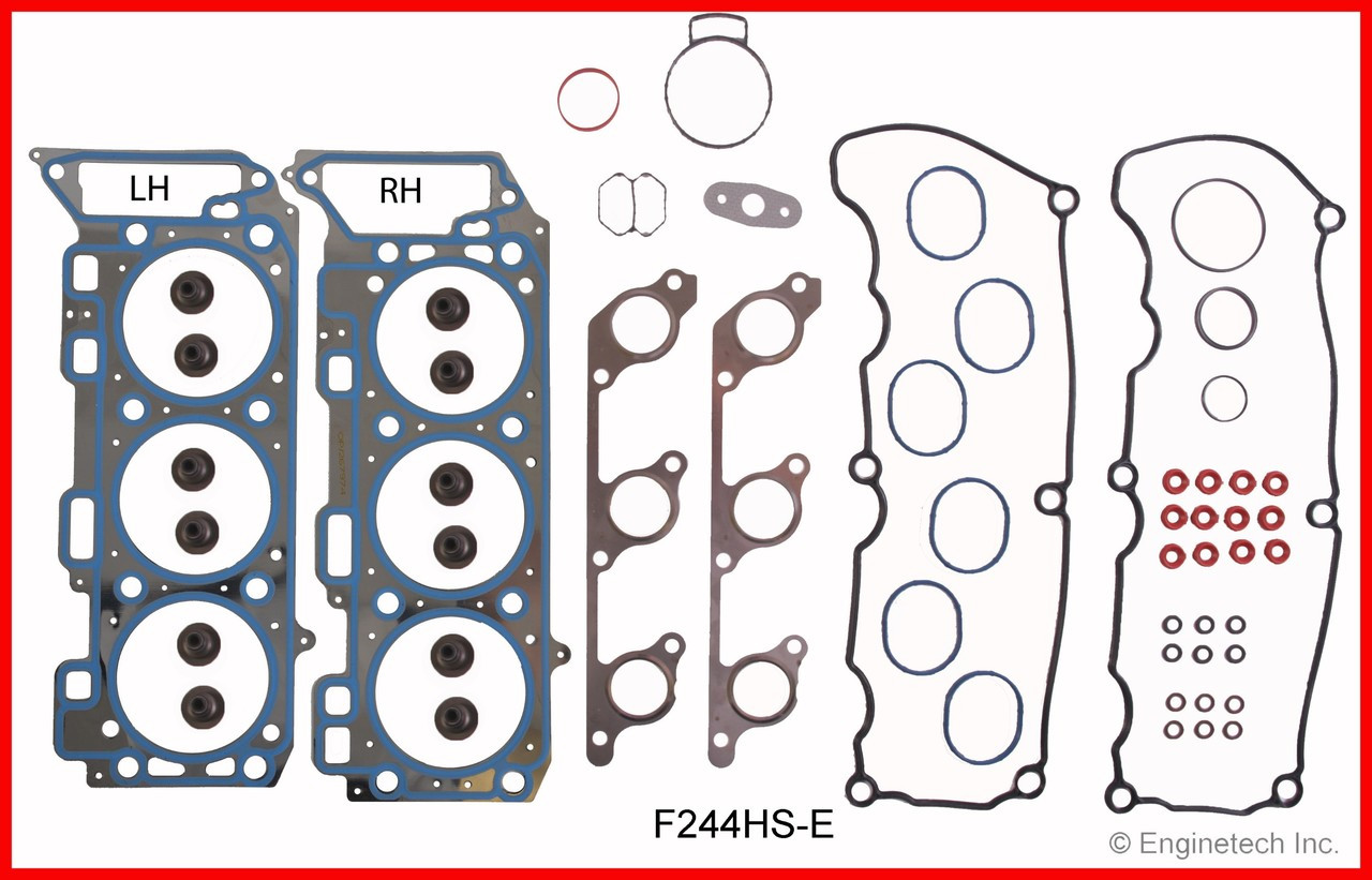 Engine Cylinder Head Gasket Set - Kit Part - F244HS-E