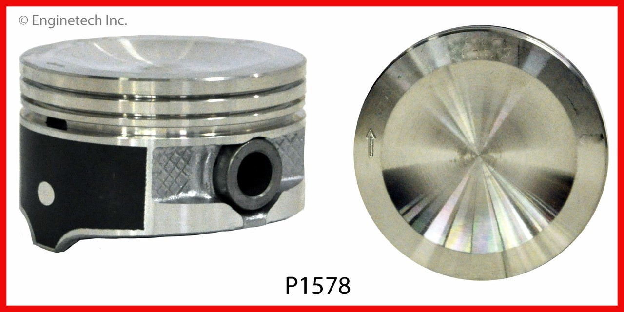 Engine Piston Set - Kit Part - P1578(8)