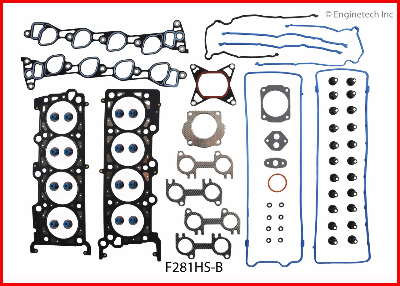 Engine Cylinder Head Gasket Set - Kit Part - F281HS-B