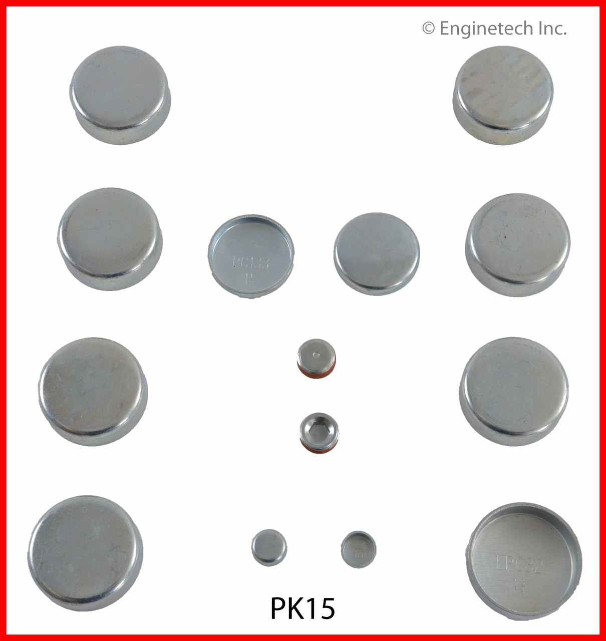 Engine Expansion Plug Kit - Kit Part - PK15