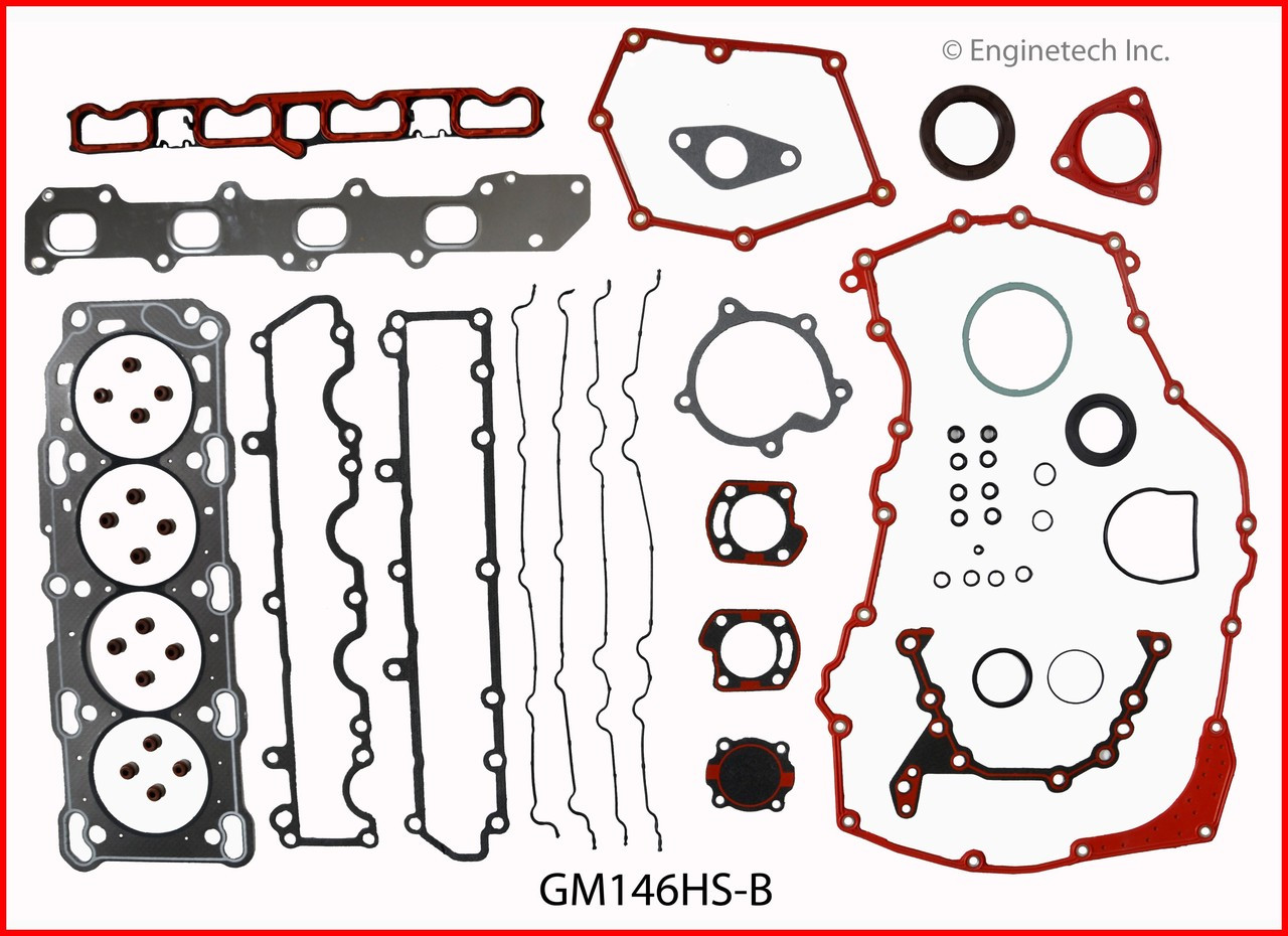Engine Cylinder Head Gasket Set - Kit Part - GM146HS-B