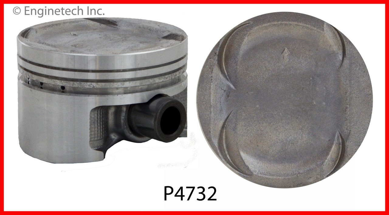 Engine Piston Set - Kit Part - P4732(4)