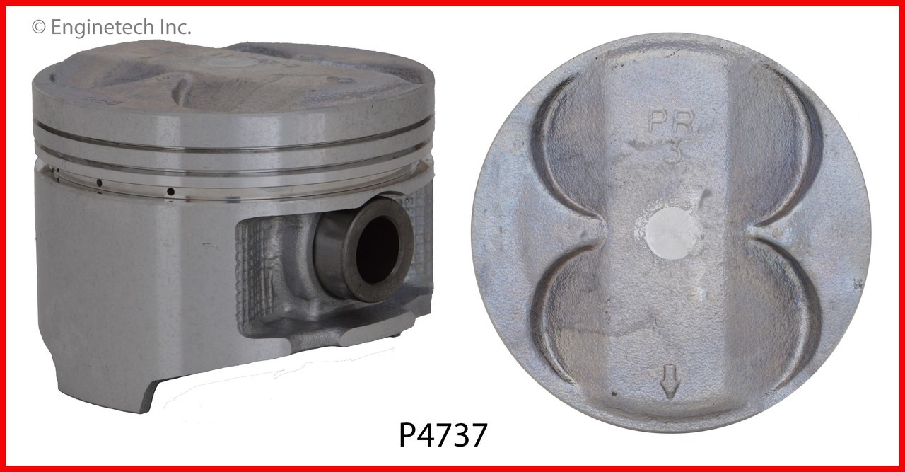 Engine Piston Set - Kit Part - P4737(4)