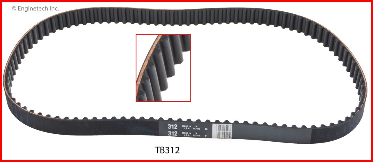 Engine Timing Belt - Kit Part - TB312