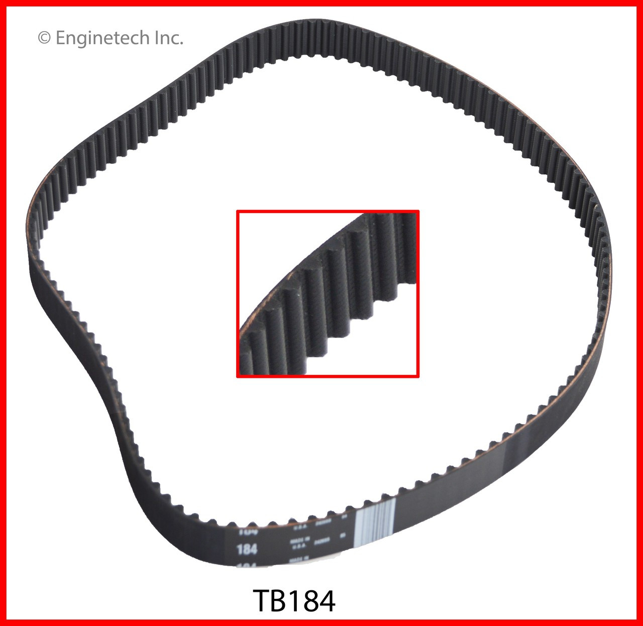 Engine Timing Belt - Kit Part - TB184