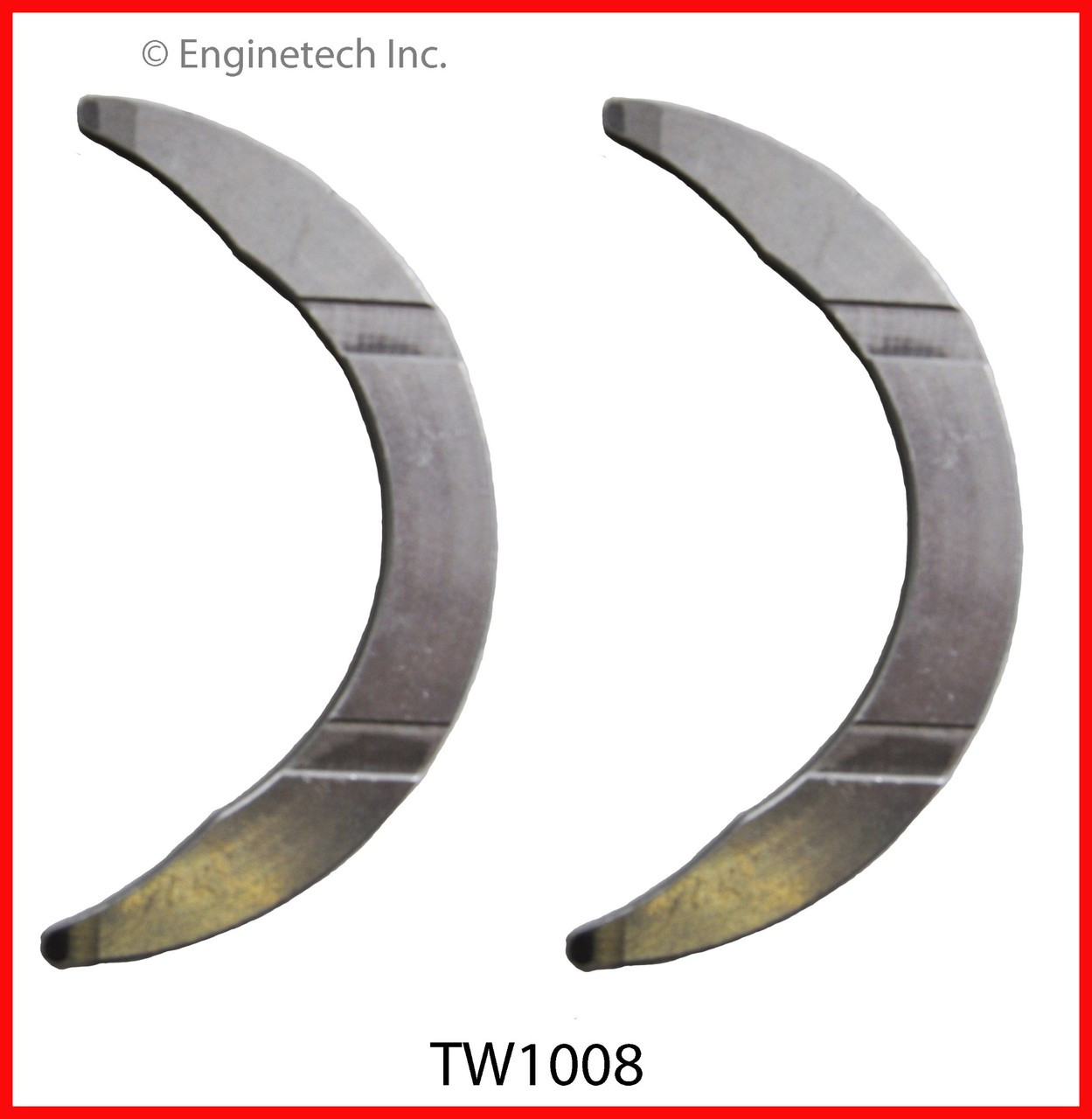 Engine Crankshaft Thrust Washer - Kit Part - TW1008