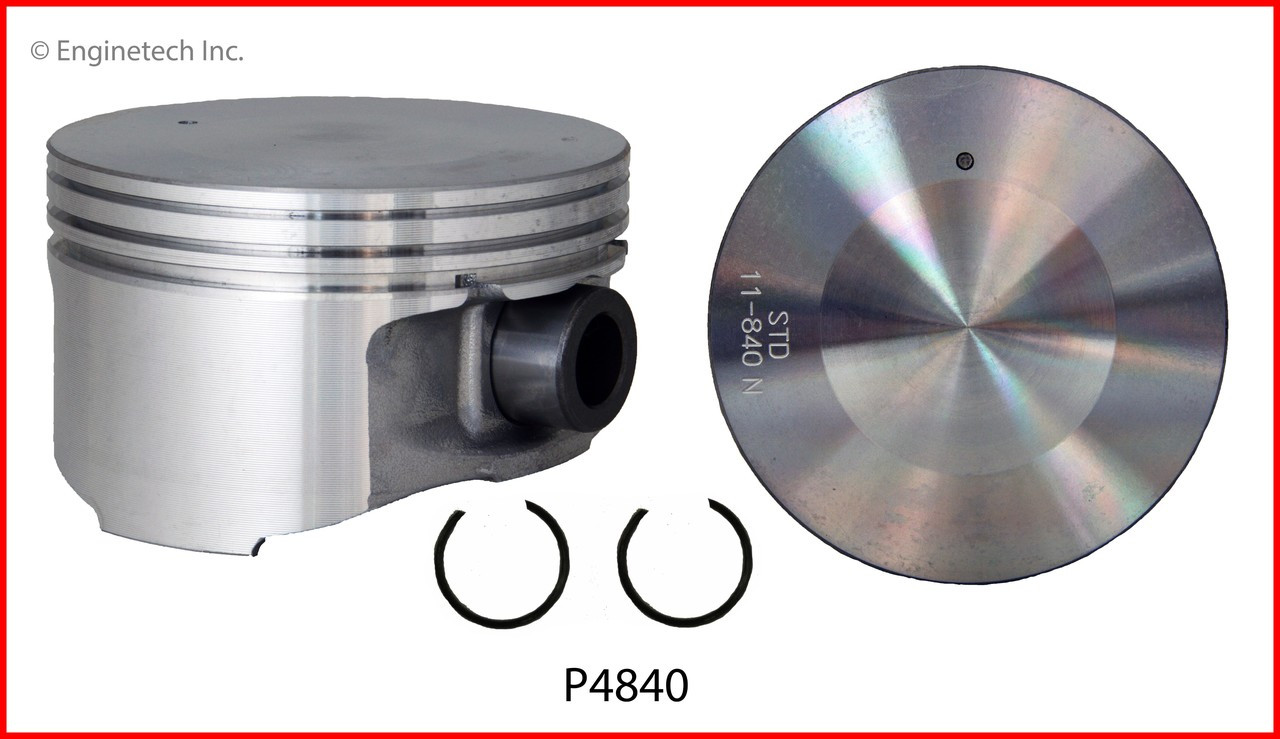 Engine Piston Set - Kit Part - P4840(4)