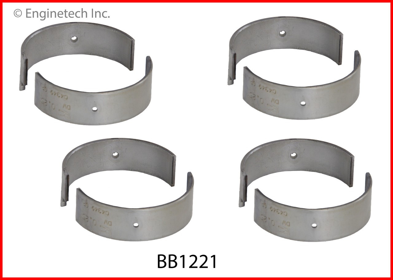 Engine Connecting Rod Bearing Set - Kit Part - BB1221