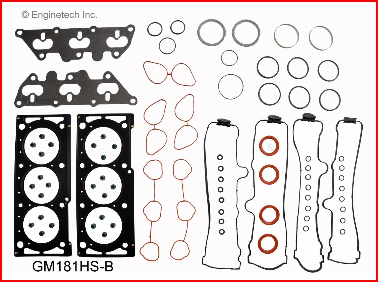 Engine Cylinder Head Gasket Set - Kit Part - GM181HS-B