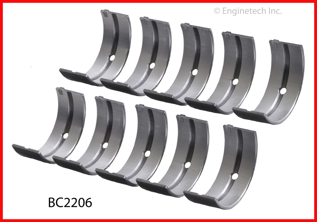 Engine Crankshaft Main Bearing Set - Kit Part - BC2206