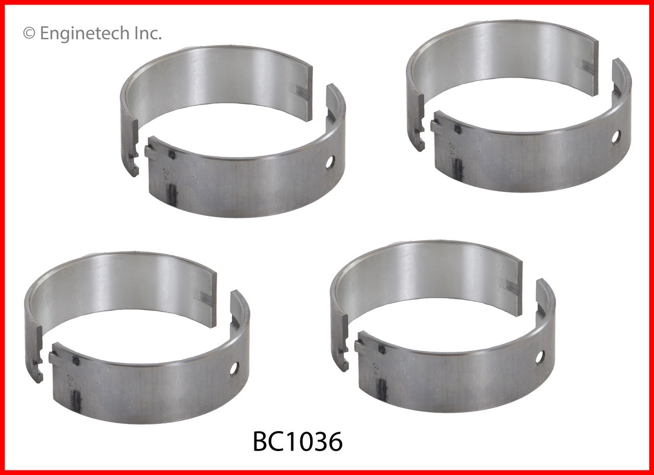 Engine Crankshaft Main Bearing Set - Kit Part - BC1036